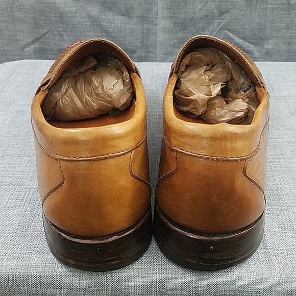 Allen Edmonds Cavanaugh Brown / Walnut penny loafers - men's size 11.5D - Picture 7 of 11